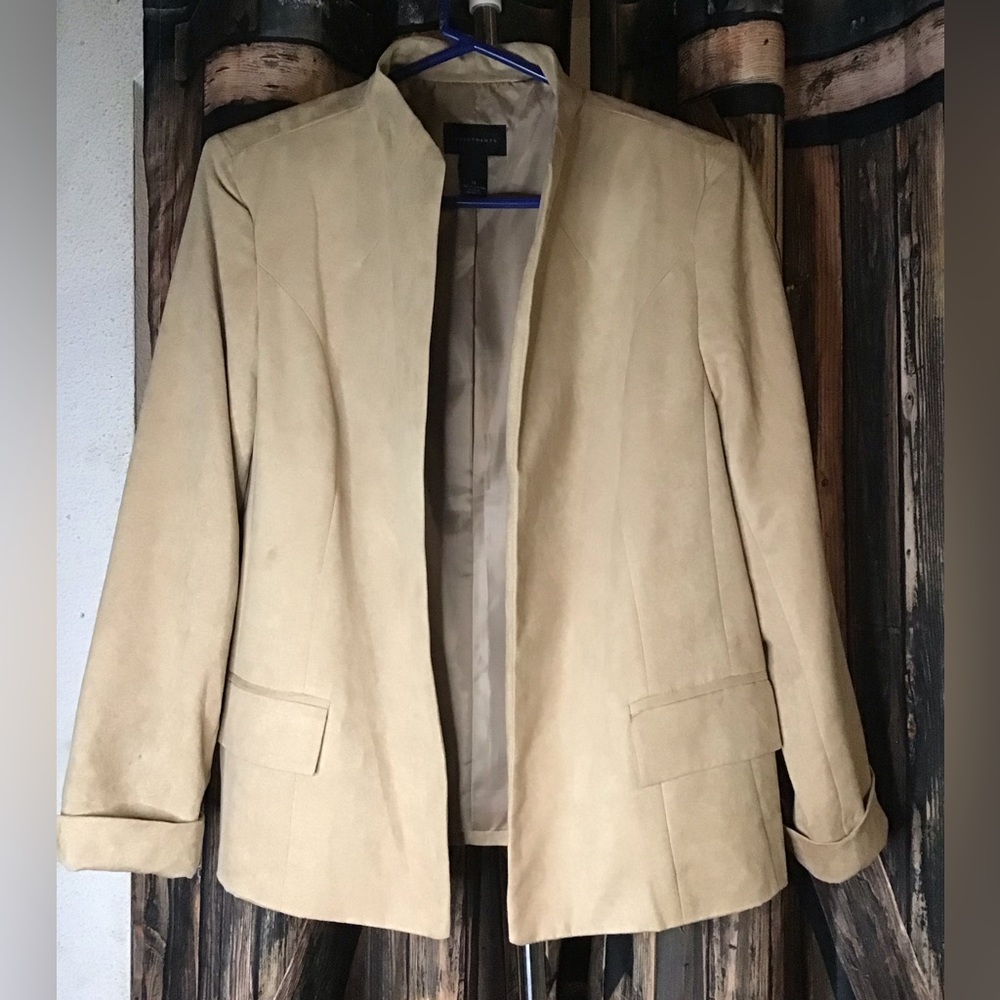 Investments Tan Blazer